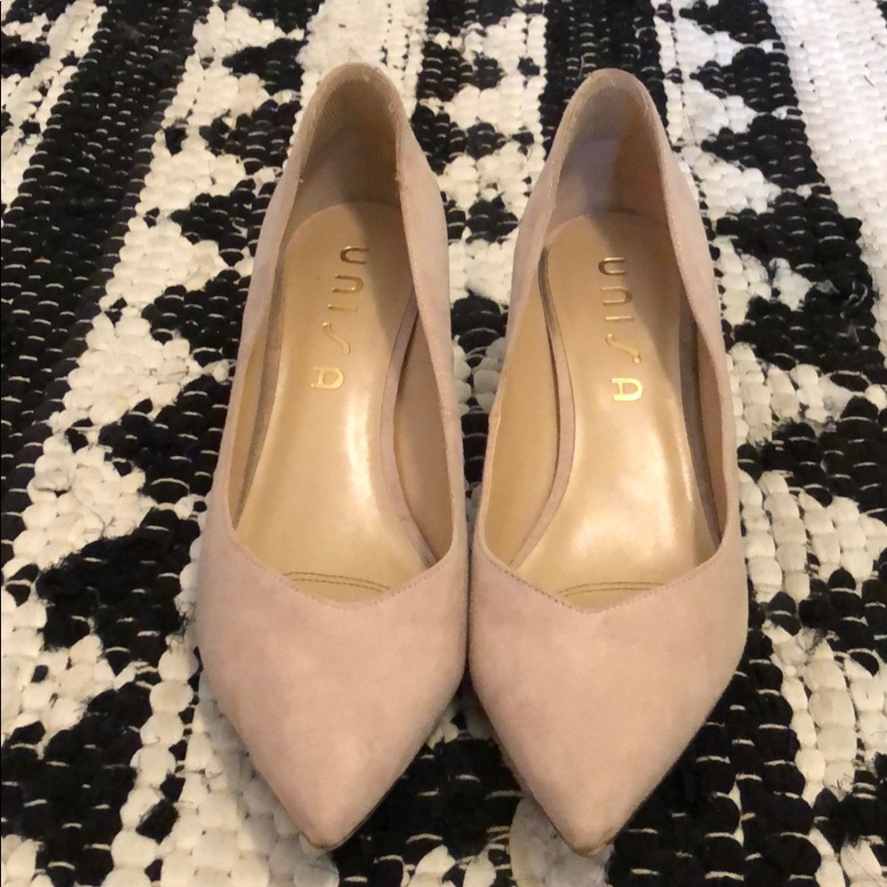 Unisa Classic Blush Heels Size 9.5